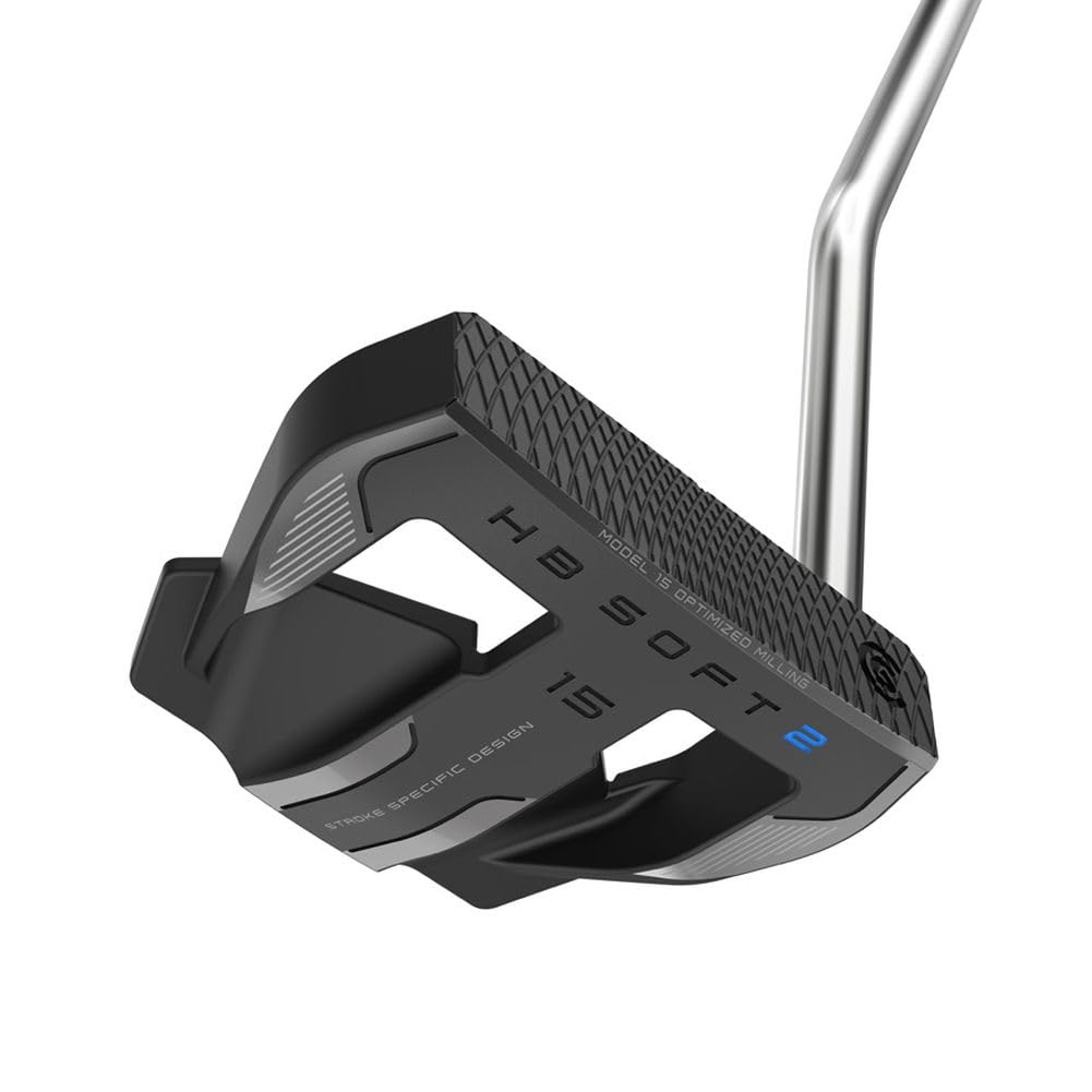 Amazon.com : Cleveland Golf HB Soft 2 Putter (Model 15), Black, 34